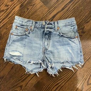 Levi’s 501 cut off short size 26